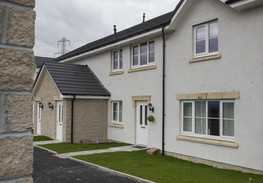 Westhill image of front of 1 and 2 bed flats